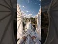 POV: You’re Riding a White Dragon Over a Medieval Fairytale Village#POV #WhiteDragon #DragonRider