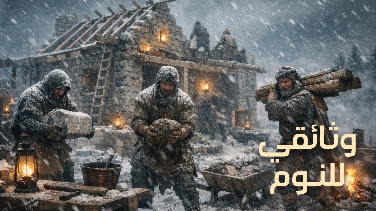 كيف بنى الفقراء بيوتًا تنقذهم من البرد القارس؟ العصور الوسطى | وثائقي للنوم