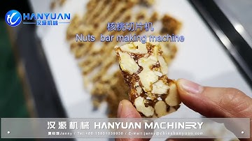 Crispy Walnut Candy Bar Servo Cutting Machine| Peanut Candy Bar Forming and Cutting Equipment