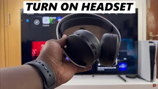 How To Turn ON Sony PS5 Pulse 3D Headset Wealth