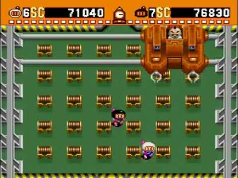 TAS Super Bomberman SNES in 13:37 by Nitsuja