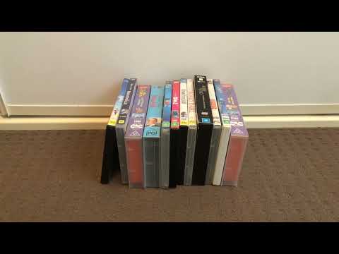 My R VHS And DVD Collection