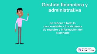 Áreas de la gestión educativa