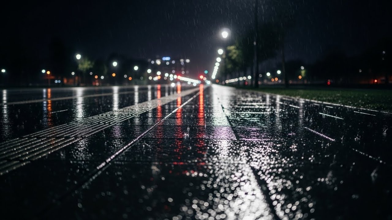 Midnight Footsteps – Emotional Piano in Rain