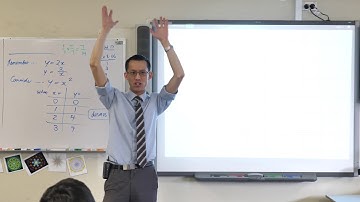 Introduction to Parabolas (1 of 2: Investigating the shape)