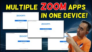 🔴 How to open MULTIPLE ZOOM Meetings (as many zoom apps as you want) in one Device | PinoyTV 🔴 screenshot 5