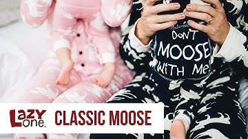 Classic Moose Family Matching Christmas Pajamas | LazyOne