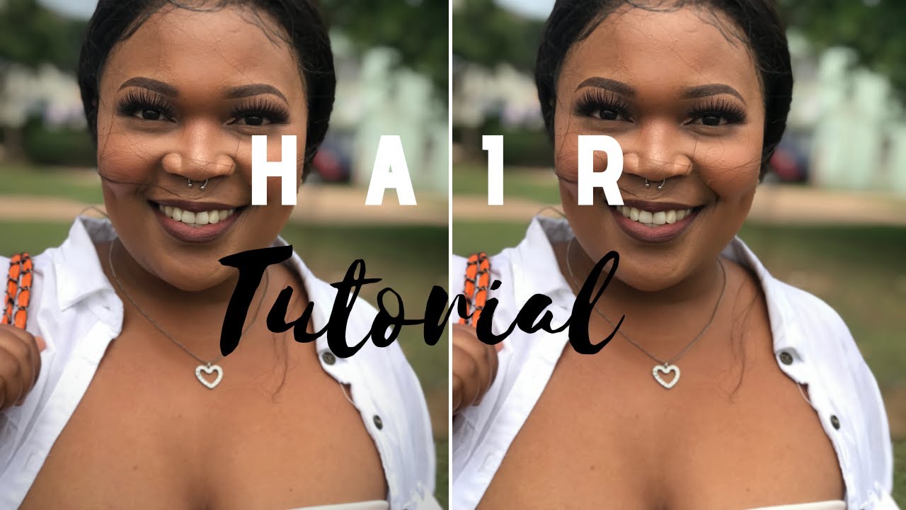 How to: sleek laid natural frontal using Got2b 💛