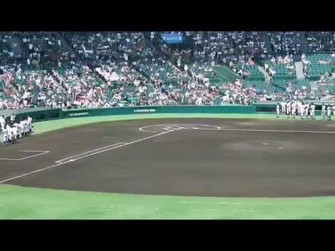 大阪偕星学園 vs 比叡山 試合開始時の整列