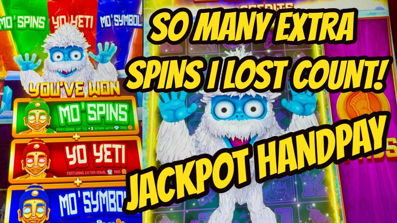 OMG! BIG JACKPOT HANDPAY ON YO YETI!