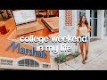 college weekend in my life | lots of studying