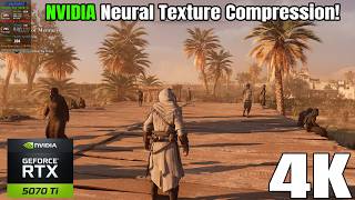 NVIDIA Neural Texture in Action | Assassin's Creed Mirage Gameplay on the RTX 5070 Ti at 4K