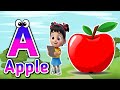 Phonics Song 2 with TWO Words in 3D - A For Airplane - ABC Alphabet Songs with Sounds for Children