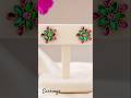 Trendy Flower design kundan Earrings #shorts #shortsfeed #viral