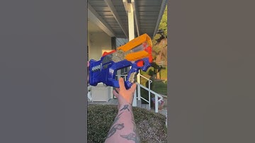 Nerf N Strike Blue Firefly REV 8