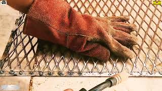 How To Fix BBQ GRILL Using Harbor Freight Welder