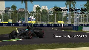 AC RSS HYBRID 2022 S MELBOURNE HOTLAP + SETUP