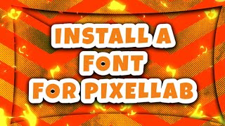 How to install a font for pixellab | dafont website screenshot 4
