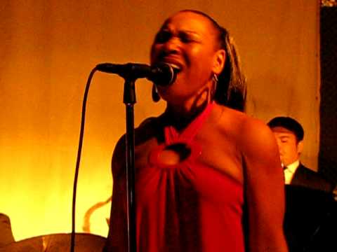 Eula Cooper live at the Five Spot in Brooklyn Ny -...