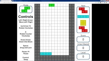 Tetris - Construct 2 - Part 8 - Swap Block