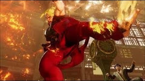 Street Fighter V Ken Hilarious Glitched Win Pose Compilation (Mysterious Mod)