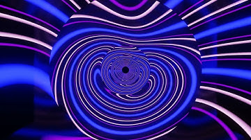 Abstract Background Video 4k VJ LOOP Pink Purple Blue Black Tunnel Calming Screensaver