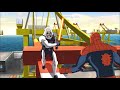 Ultimate Spiderman and Agent Venom vs Taskmaster and Beetle | Ultimate Spiderman | Ultra HD | 4K