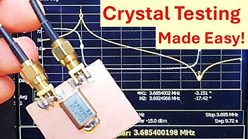 How to Characterize Crystal Parameters Using a Vector Network Analyzer (VNA)