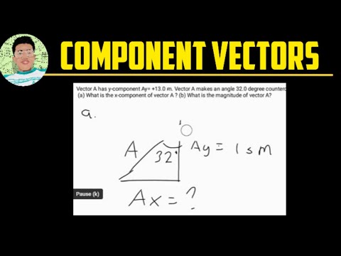 Component Vectors Problem Solving - YouTube