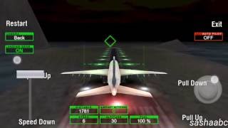 airplane night flight time simulator обзор игры андроид game rewiew android. screenshot 4