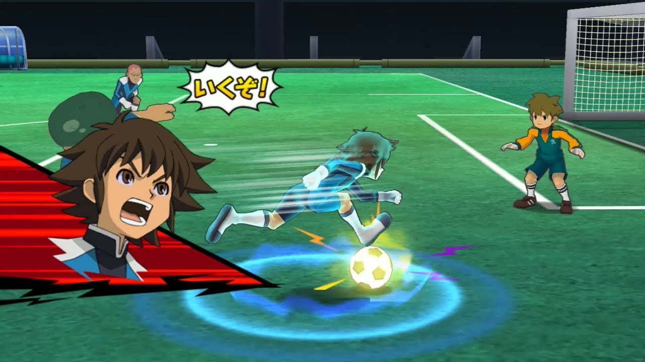 Inazuma Eleven Go Strikers 2013: Dark Emperors Vs Raimon Wii 1080p (Dolphin/Gameplay)