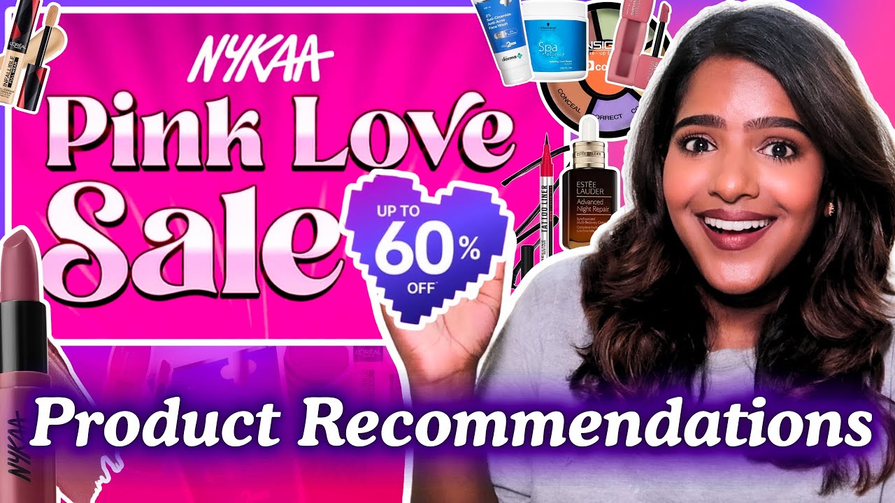 🚨Nykaa Pink Love Sale is Here!Product Recommendations!!🤑