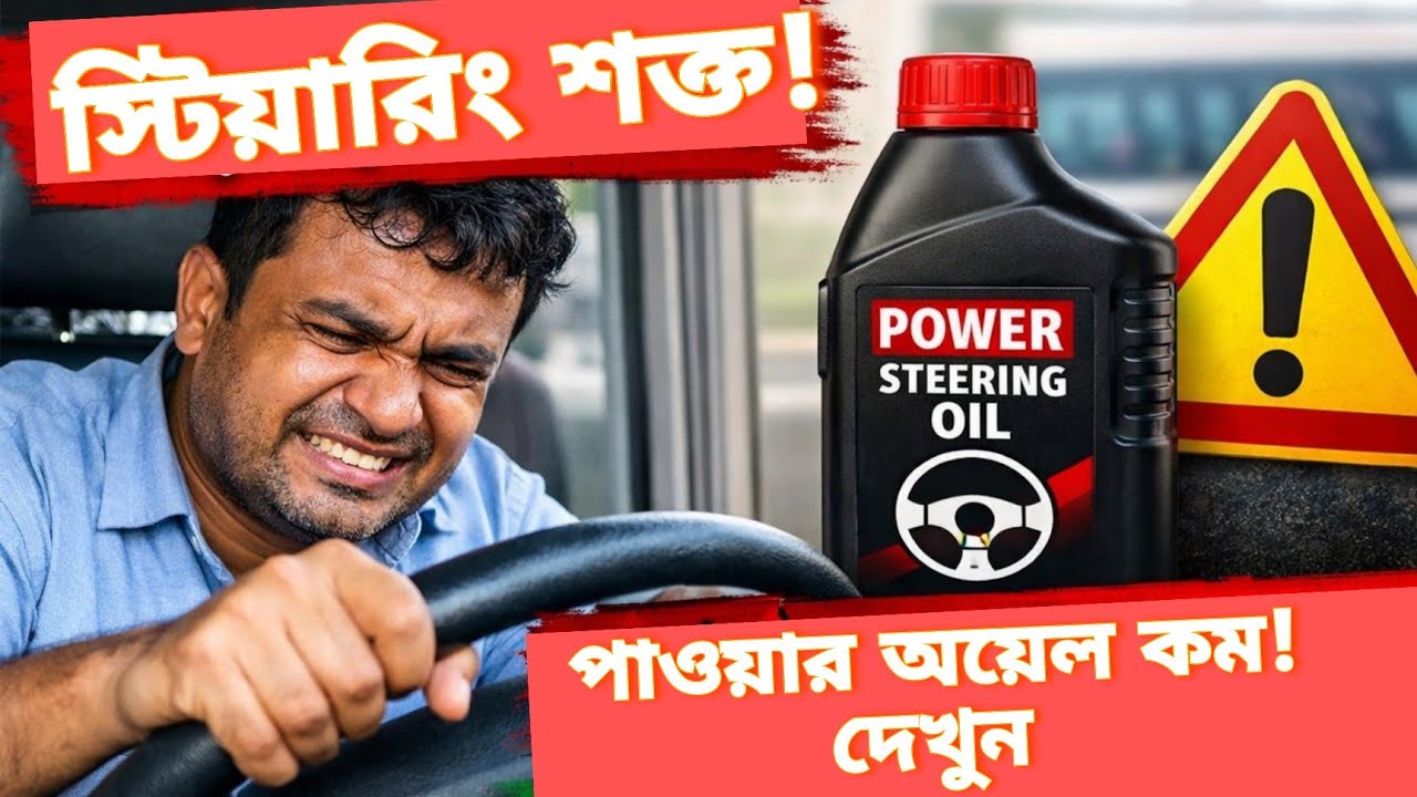 হিনো ওয়ানজে বাসে পাওয়ার অয়েল কম বা খারাপ হলে কী হয়! জানুন || Ashraf ...