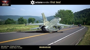 octane render first test