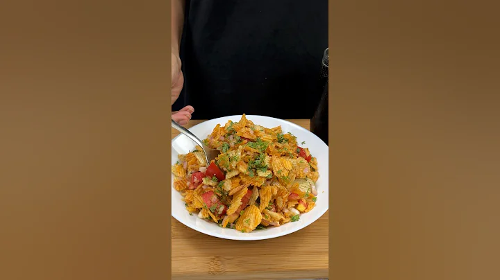 Lays Chaat ASMR || #shorts #food #cooking #indianasmrworld #asmrcooking #chaat