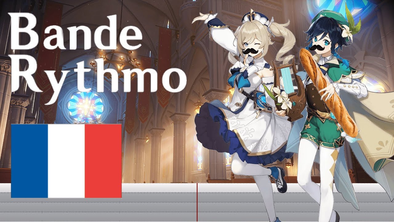 || Bande Rythmo Barbara et Venti || Genshin Impact ||