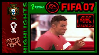 Portugal vs Switzerland  FIFA 07 Qatar World Cup 2022 Patch  Subscribe to get this Patch for Free!