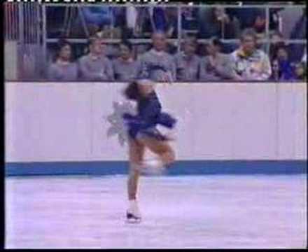 1992 Olympics Ladies SP Suzanne Otterson