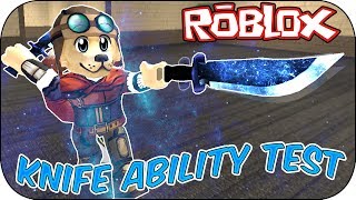 ROBLOX - Knife Throw! - Knife Ability Test