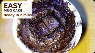 🍫 Easy Chocolate Mug Cake Recipe | Air Fryer & Oven | 1-Minute Sweet Craving Fix!  screenshot 3