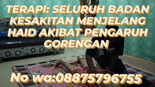 Download Lagu TERAPI PIJAT:SELURUH BADAN KESAKITAN MENJELANG HAID AKIBAT PENGARUH GORENGAN MP3