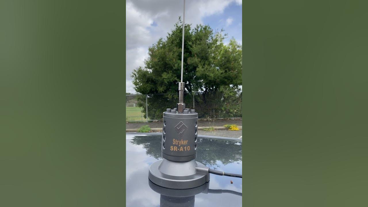 Cb radio mobile antenna Stryker SR A10 YouTube