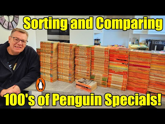 Sorting 100's of Vintage Penguin Specials - My Complete Comparison