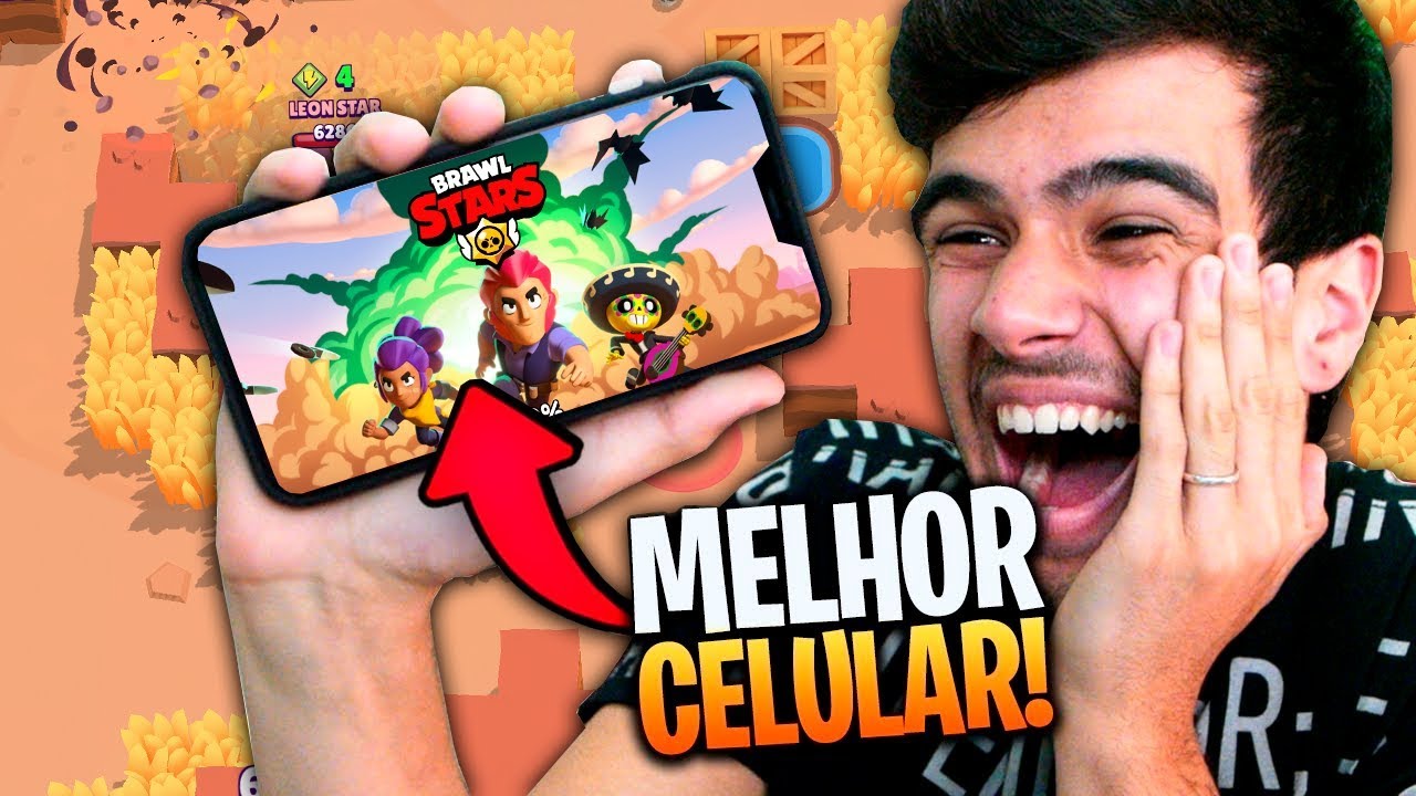 Comprei O Melhor Celular Que Existe Pra Jogar Brawl Stars Youtube - capinha de celular do brawl stars