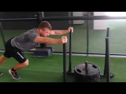 Sled Push Exercise