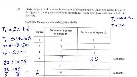 June 2018 Q7 (Sequence and Patterns)