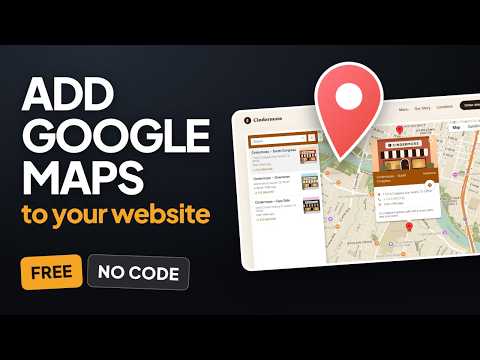Embed Google Maps on WordPress, Wix, Shopify & Squarespace — Easy Tutorial