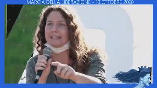 Beatrice Marinelli - Comitato Pro Ospedali Pubblici - alla "Marcia della Liberazione"
