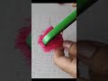 New Hand Embroidery Flower design trick.Amazing &amp; Easy Hand Embroidery Flower design idea
