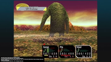 CHRONO CROSS: THE RADICAL DREAMERS EDITION Golem Summon
